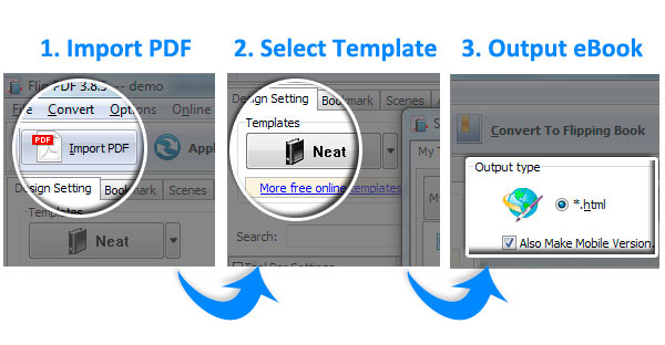 Create Mobile Ebook With Realistic Page Flipping Experience