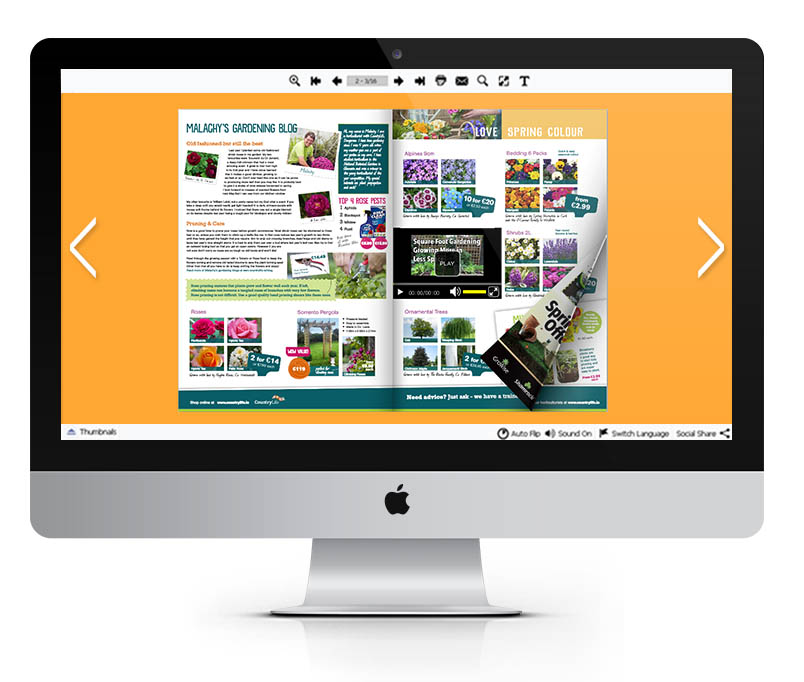 tablet brochure creator inspire readers on tablets using animated