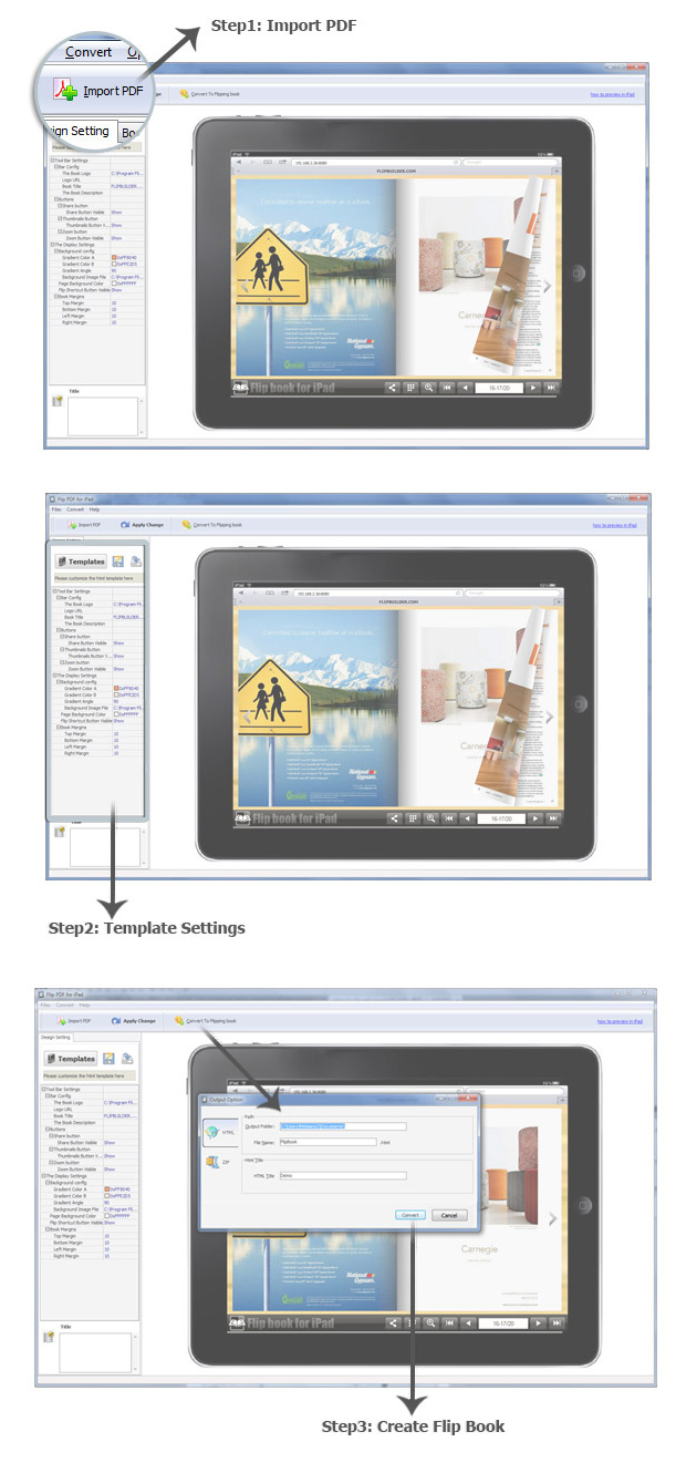 Windows 7 Flip PDF for iPad 1.0 full
