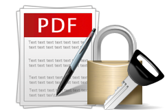 PDFs Security Settings