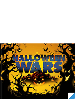 digital Halloween photo album