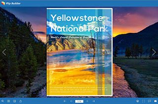 park yellowstone flipbuilder scenic introduces brochure stunning flip everything famous national