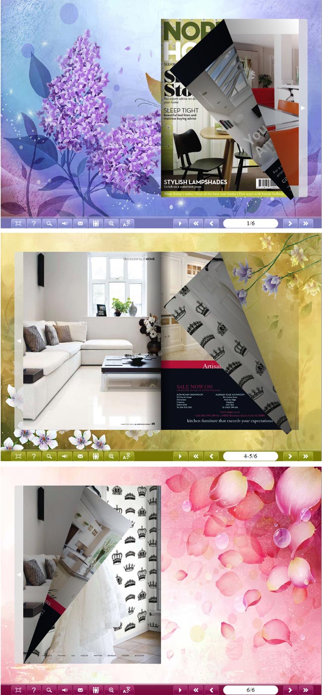 Flipbook_Theme_Package_Classical_Flowers 1.0 full