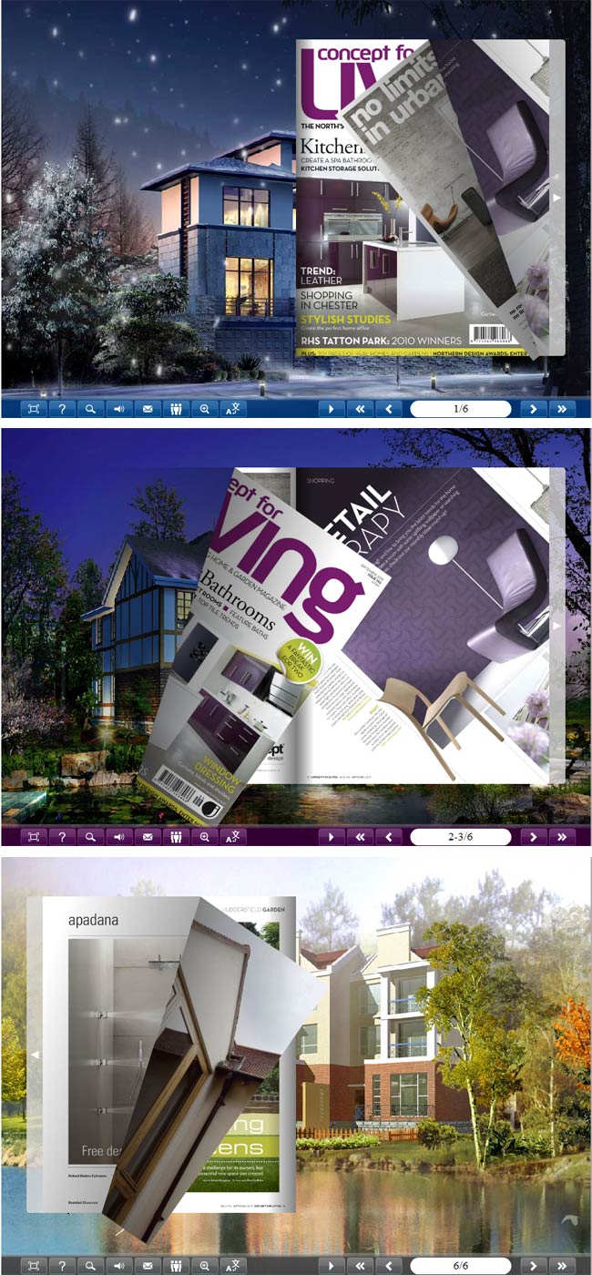 Flipbook_Themes_Package_Classical_House screenshot Flipbook_Themes_Package_Classical_House screenshot