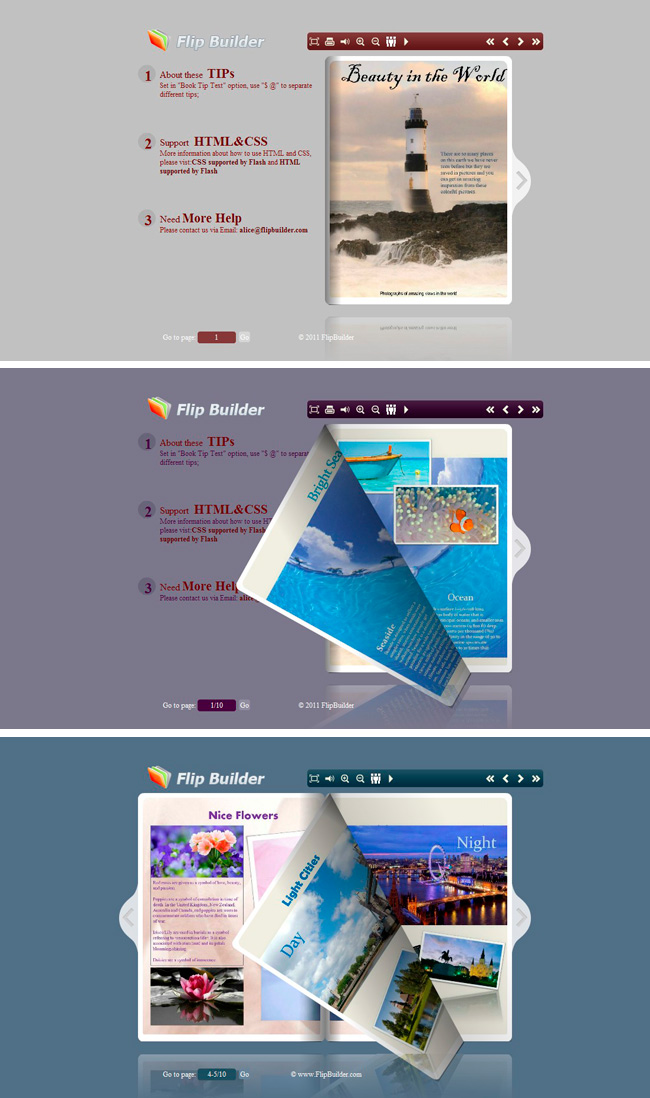 Windows 8 Flip_Themes_Package_Conciseness_Gray full