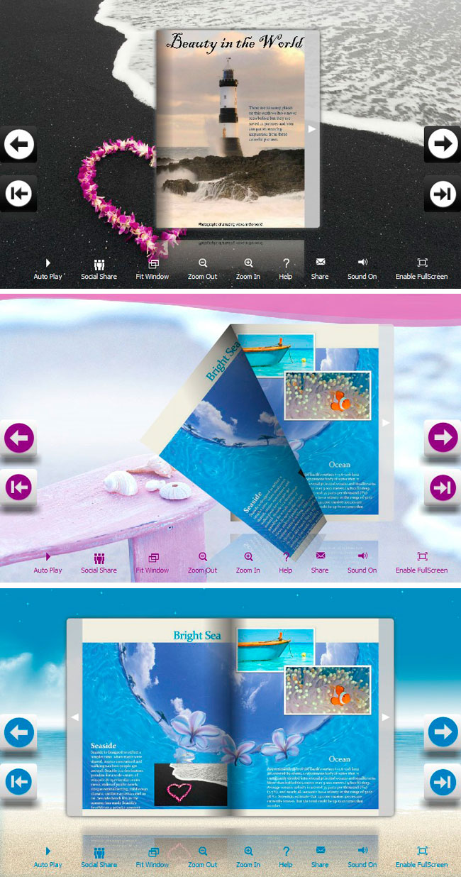 Windows 7 Flip_Themes_Package_Lively_Beach 1.0 full