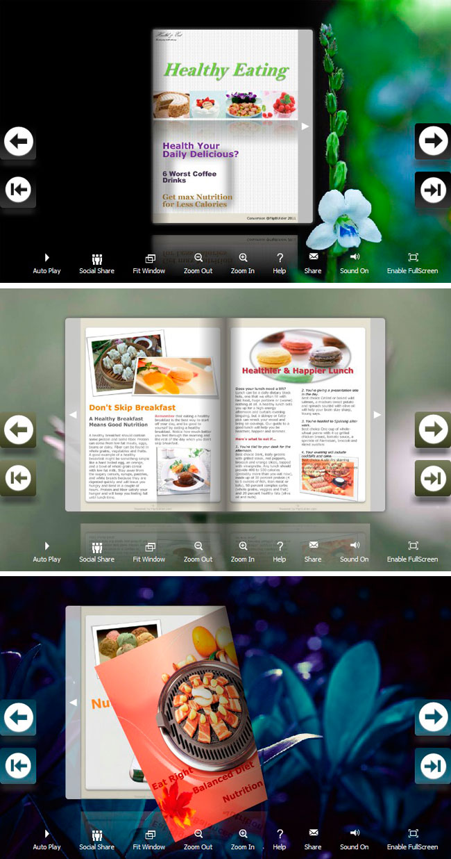 Windows 7 Flip_Themes_Package_Lively_Flower 1.0 full