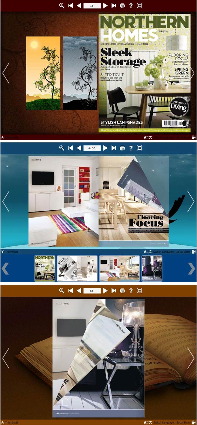 Flipbook_Themes_Package_Neat_Art screenshot