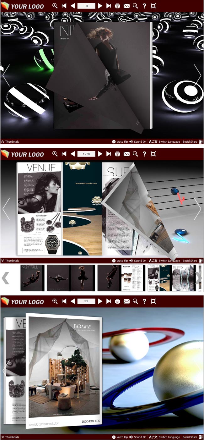 Windows 7 Flipbook_Themes_Package_Neat_Fashion 1.0 full