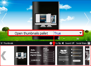 open thumbnail pallet