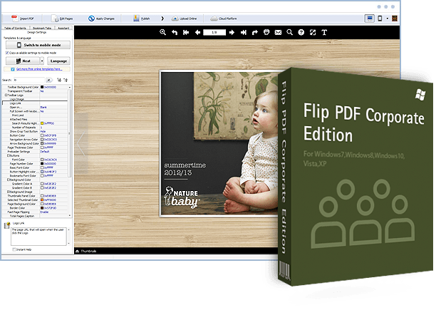 Flip PDF Professional / Corporate Edition 2.4.9.10  Flip_pdf_corporate_baner