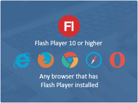 flash player required