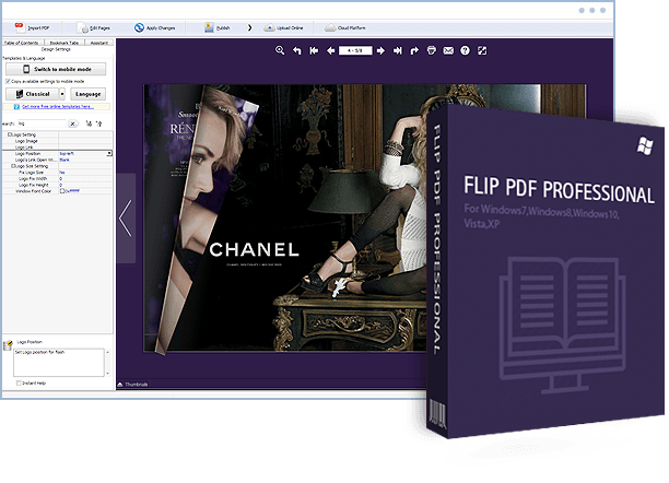 flip pdf professional software