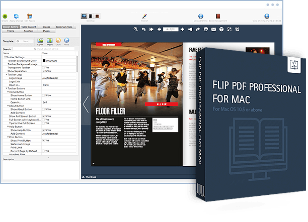 Flip Pdf Pro For Mac Convert Pdf To Digital Books With Page Turn Effect On Mac Devices Flipbuilder Com