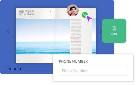 Make a Phone Call-Build Instant Contact with Readers