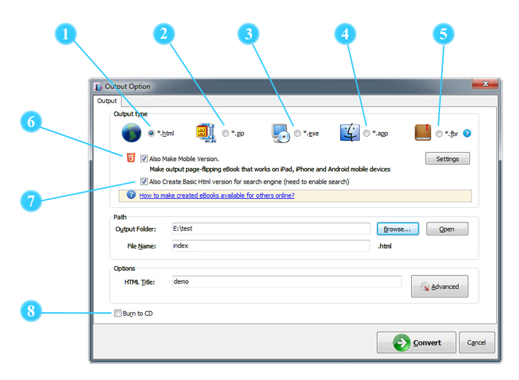 publish to local - standard output