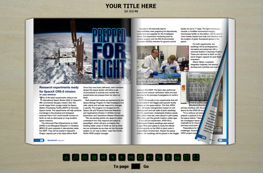 free trade magazine template 