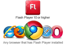 flash player required