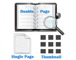 Multiple reading ways in free template