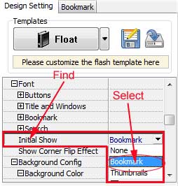 bookmark initial show